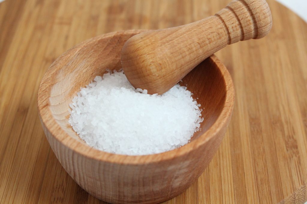 energetische Reinigung mit Salz